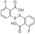 Structure of 2,2-DITHIOBIS(6-FLUOROBENZOIC ACID)