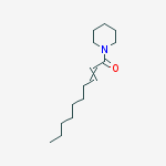 Structure of (E)-1-(1-OXO-2DECENYL)-PIPERIDINE