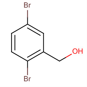 Structure of Benzenemethanol, 2,5-dibromo-