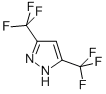 Structure of 3,5-BIS(TRIFLUOROMETHYL)PYRAZOLE