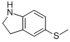 Structure of 5-(Methylthio)indoline