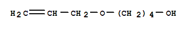 4-Hydroxybutyl-1-allylether结构式