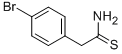 2-(4-bromophenyl)ethanethioamide结构式