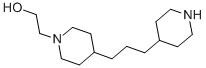 Structure of 1-[N-(2-HYDROXYETHYL)-4-PIPERIDYL]-3-(4-PIPERIDYL)PROPANE
