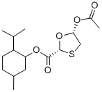 Structure of 1,2,5-Menthyl-5(S)-acetoxy-[1,3]-oxathiolene-2-(R)-carboxylate