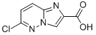Structure of 6-CHLOROIMIDAZO[1,2-B]PYRIDAZINE-2-CARBOXYLIC ACID