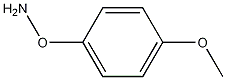 O-(4-methoxyphenyl)hydroxylamine结构式