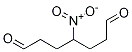 Structure of 4-Nitro heptanedial
