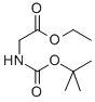 Structure of TERT-BUTOXYCARBONYLAMINO-ACETIC ACID ETHYL ESTER