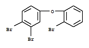 Structure of 23,4-Tribromodiphenyl ether