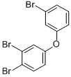 Structure of 3,3,4-TRIBROMODIPHENYL ETHER