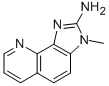 Structure of 2-Amino-3-methyl-3H-imidazo[4,5-H]quinoline