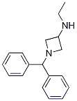 Structure of 1-benzhydryl-N-ethylazetidin-3-aMine