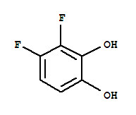 1,2-Benzenediol,3,4-difluoro-结构式
