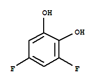 Structure of 1,2-Benzenediol,3,5-difluoro-