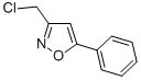 Structure of 3-(CHLOROMETHYL)-5-PHENYLISOXAZOLE