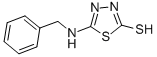 5-BENZYLAMINO-[1,3,4]THIADIAZOLE-2-THIOL结构式