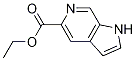 Structure of 1H-Pyrrolo[2,3-c]pyridine-5-carboxylic acid, ethyl ester