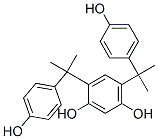 Structure of 4,6-Bis[1-(4-hydroxyphenyl)-1-methylethyl]-1,3-benzenediol