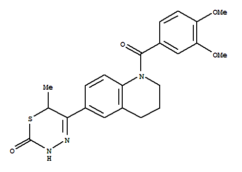 Structure of EMD-57439((-)-enantiomer)