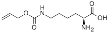 Structure of 6-N-ALLOC-L-LYSINE