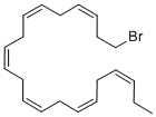 Z-1-BROMOHENEICOSA-3,6,9,12,15,18-HEXAENE结构式