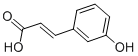 Structure of 3-Hydroxycinnamic acid