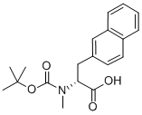 Structure of BOC-N-METHYL-D-2-NAPHTHYLALANINE
