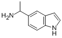 Structure of ALPHA-METHYLINDOL-5-METHANAMINE