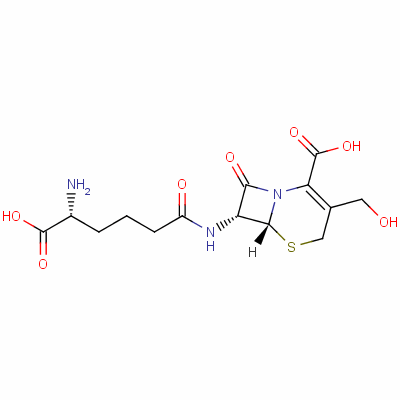 deacetylcephalosporin C结构式
