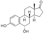 Chemical structure of 6-hydroxyestrone