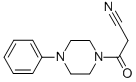 Structure of b-Oxo-4-phenyl-1-piperazinepropanenitrile