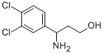 Structure of 3-AMINO-3-(3,4-DICHLORO-PHENYL)-PROPAN-1-OL