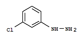 Structure of (3-Chlorophenyl)hydrazine