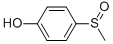 Structure of 4-(METHYLSULFINYL)PHENOL