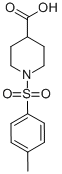 Structure of 1-[(4-METHYLPHENYL)SULFONYL]-4-PIPERIDINECARBOXYLIC ACID
