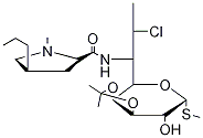 3,4-O-ISOPROPYLIDENE CLINDAMYCIN结构式