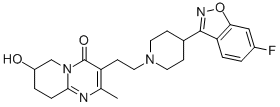 Chemical structure of 7-HYDROXY RISPERIDONE