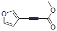 Structure of 2-PROPYNOIC ACID 3-(3-FURANYL)-,METHYL ESTER