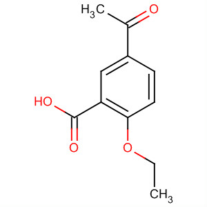 Structure of Benzoic acid, 5-acetyl-2-ethoxy-