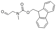 (9H-Fluoren-9-yl)methyl methyl(2-oxoethyl)carbamate结构式