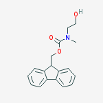 Structure of N-(9-Fluorenylmethoxycarbonyl)-sarcosinol;N-(9-Fluorenylmethoxycarbonyl)-N-methylglycinol