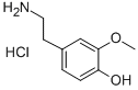 Structure of 3-O-Methyldopamine hydrochloride