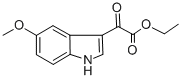 Structure of ETHYL 2-(5-METHOXY-1H-INDOL-3-YL)-2-OXOACETATE