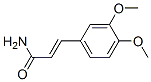 3-(3,4-Dimethoxyphenyl)propenamide结构式