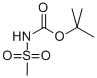 Structure of tert-Butyl N-methanesulfonylcarbamate