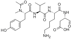 Structure of N-ACETYL-TYR-VAL-LYS-ASP-AL