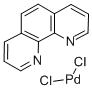 Structure of DICHLORO(1,10-PHENANTHROLINE)PALLADIUM(II)