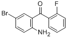 2-氨基-5-溴-2'-氟二苯甲酮结构式
