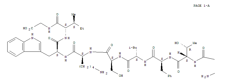 Structure of seminalplasmin, Lys(13)-